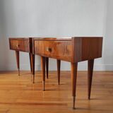 Pair of vintage bedside tables
