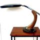 President lamp by Fase – black lacquered edition and Mongoy wood - 1968