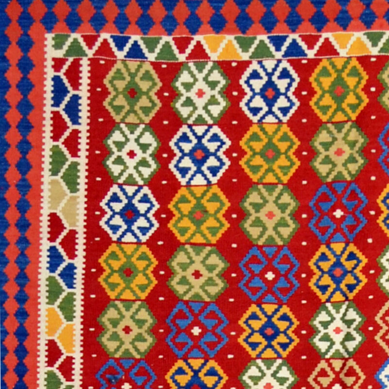 Tapis cilié ghashghaï 278 cm x 167 cm