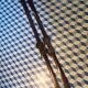 Paire de skis vintage en bois L=1.88m