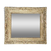 Large old Montparnasse carved wood frame 72x63 for painting 52x44 cm B161
