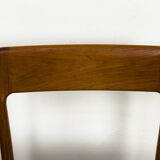 Chaises de Salle à Manger en Teck par Johannes Nørgaard, Danemark, Set de 4, 1960s