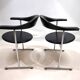 Set of 2 Kaufeld Airport 037 chairs by Geoffrey Harcourt, 1960