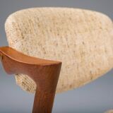 Chaise moderne en teck modèle 42 du milieu du siècle par Kai Kristiansen pour Schou Andersen, années 1960