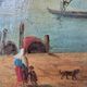 Venice Dogana, Oil on Canvas, Venetian School, style of Francesco Guardi