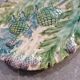 Asparagus and artichoke barbotine dish from France circa 1890