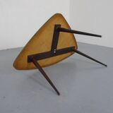 Large German Mosaic Kidney Coffee Table, 1960s