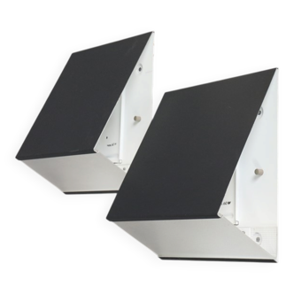 Set of two mid century modern wall lamps by Kaiser Leuchten, 1960s