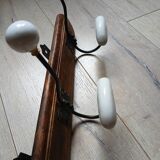 Vintage wall coat rack