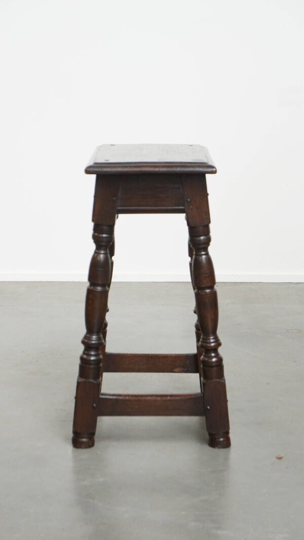 Tabouret / Tabouret articulé / Table d'appoint anglais antique du XVIIIe siècle