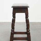 Antique English Stool / Joint Stool / Side Table from the 18th Century