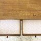 Louis XVI style solid oak desk