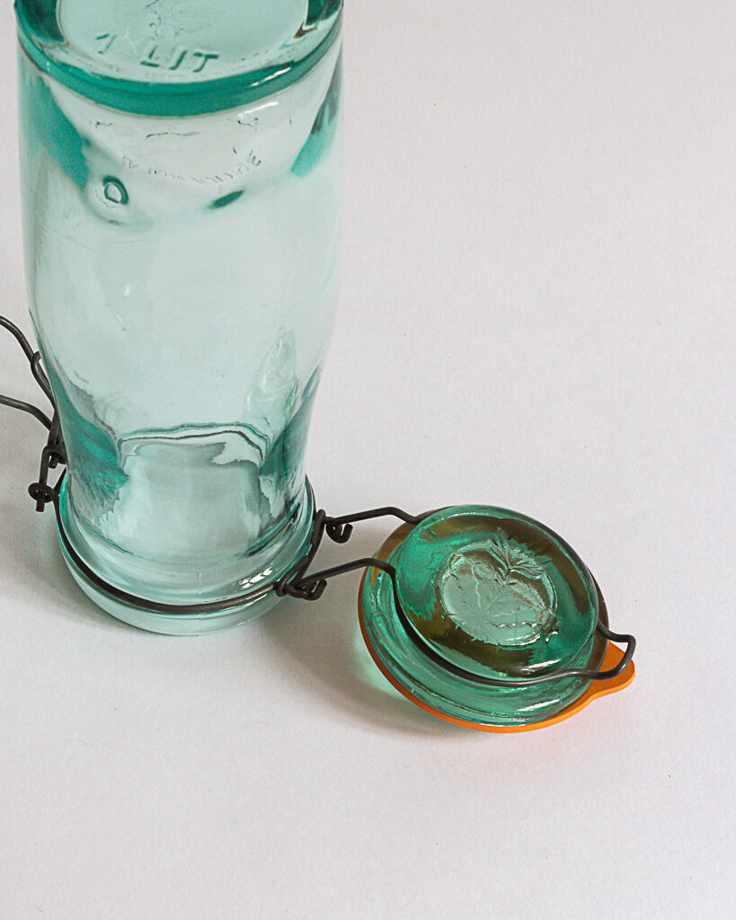 Glass jar La Lorraine