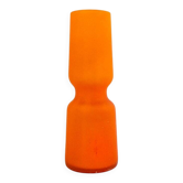 Orange Murano glass vase by Carlo Moretti, Italy, 1960s
