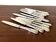 Set of 12 silver-plated knives, France