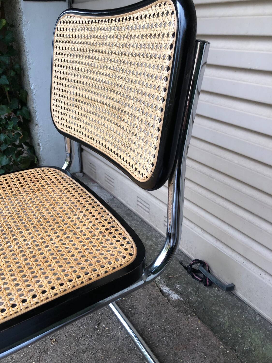 Vintage Cesca B32 chair by Marcel Breuer, Italy, 1989