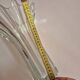 Vintage 60s crystal tulip vase - very heavy, with slight marks