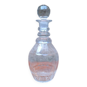 carafe en cristal XIXème