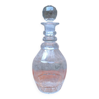 19th-century crystal carafe