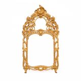 Miroir ancien de style Rococo, France.