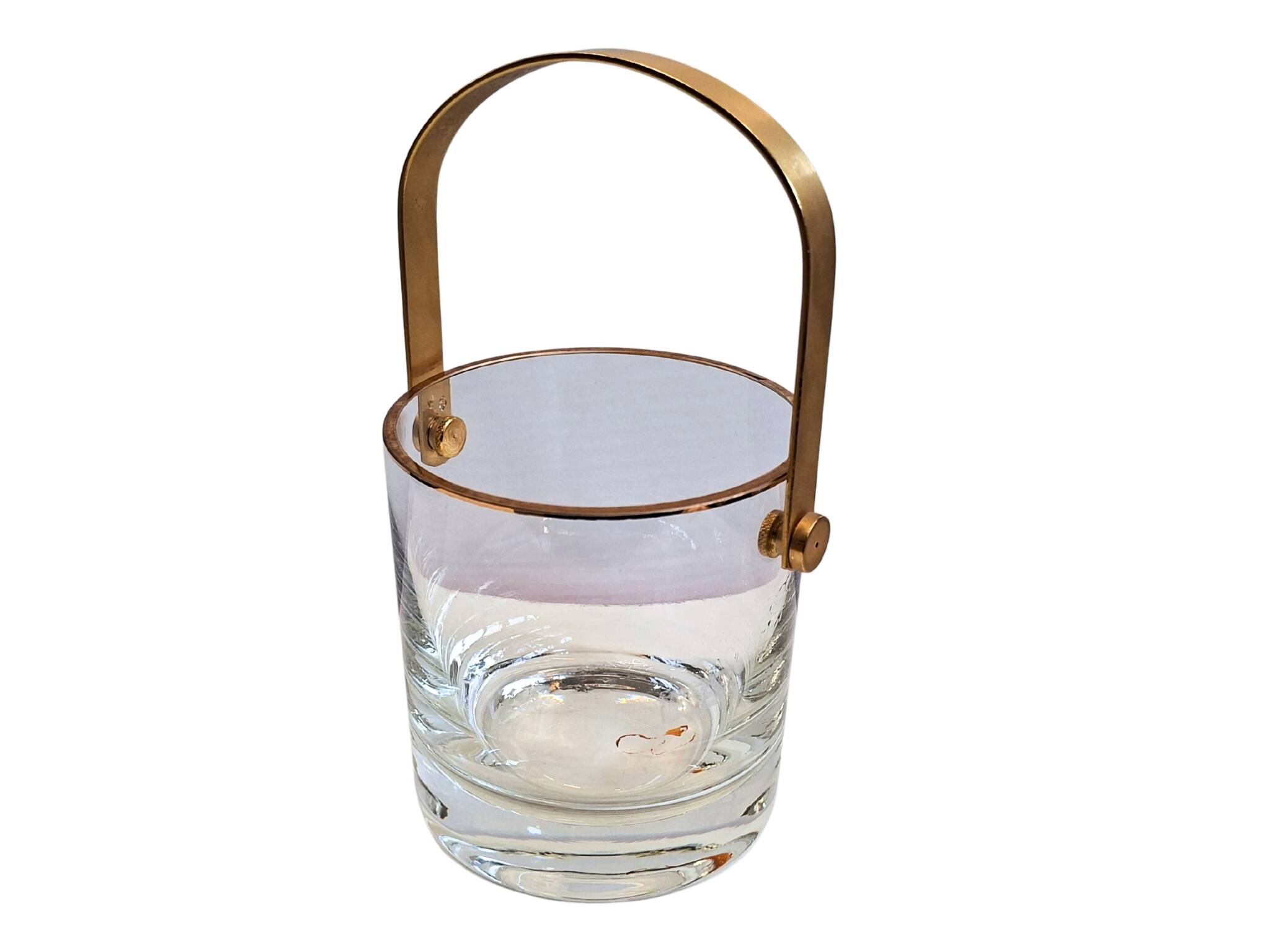 Splendido secchiello per cubetti di ghiaccio da tavolo, originale degli ann