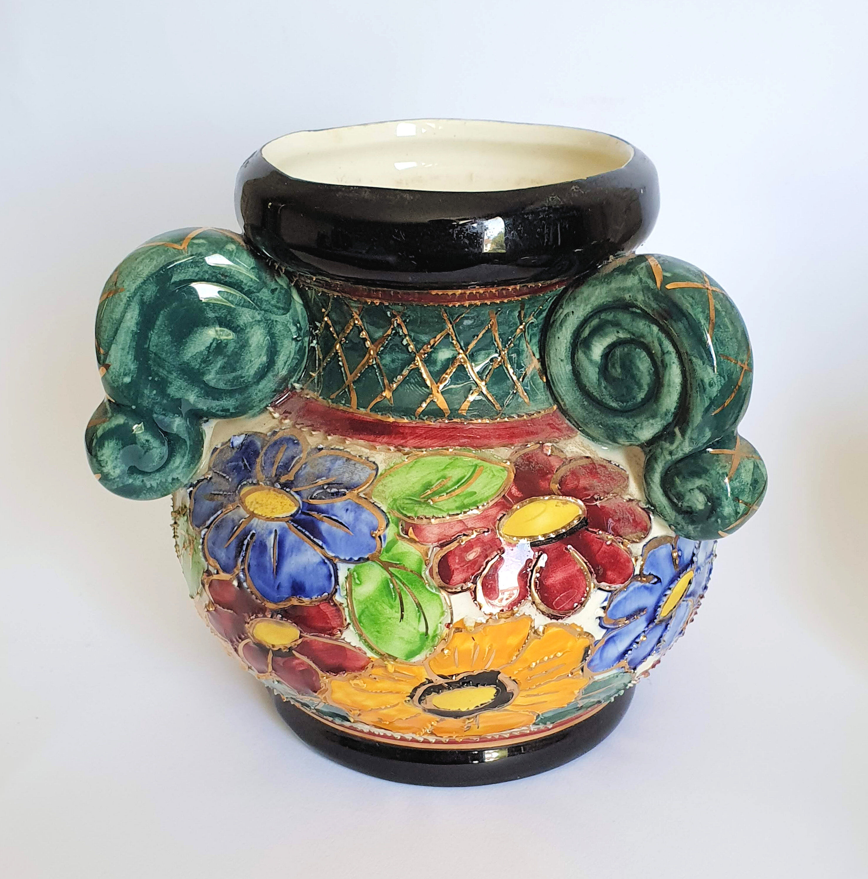 Ceramic vase by Vallauris