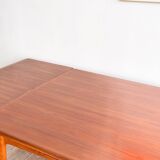 Table à manger danoise Mid-Century Modern en teck, Danemark, années 1960