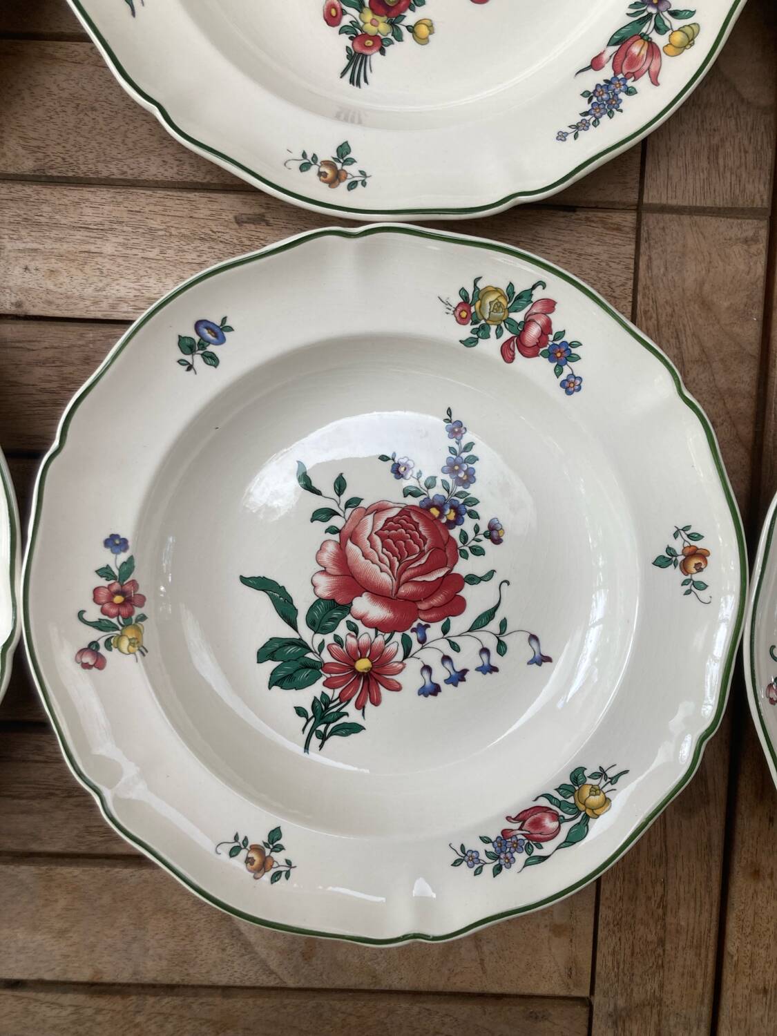 6 assiettes creuses Villeroy&Boch « Alt Strasburg »