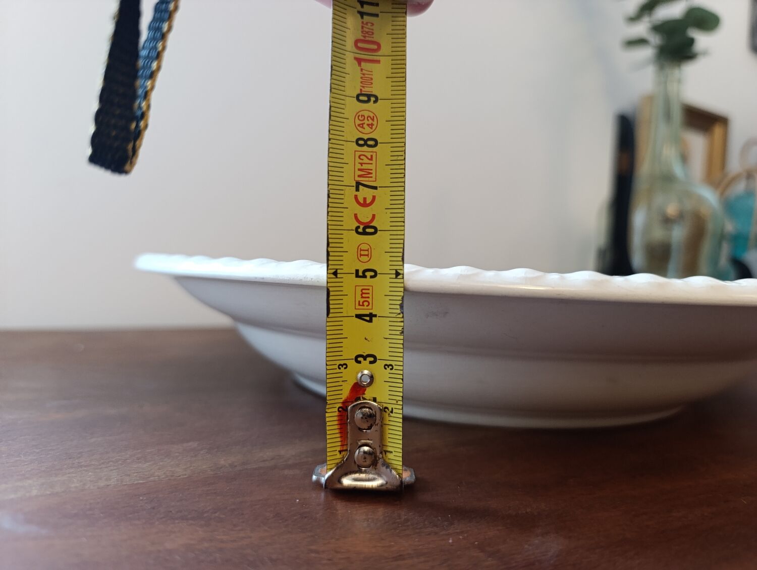 Large round, shallow Villeroy & Boch Rusticana dish - Blue