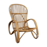 Fauteuil en rotin, Rohé Noordwolde, 1950