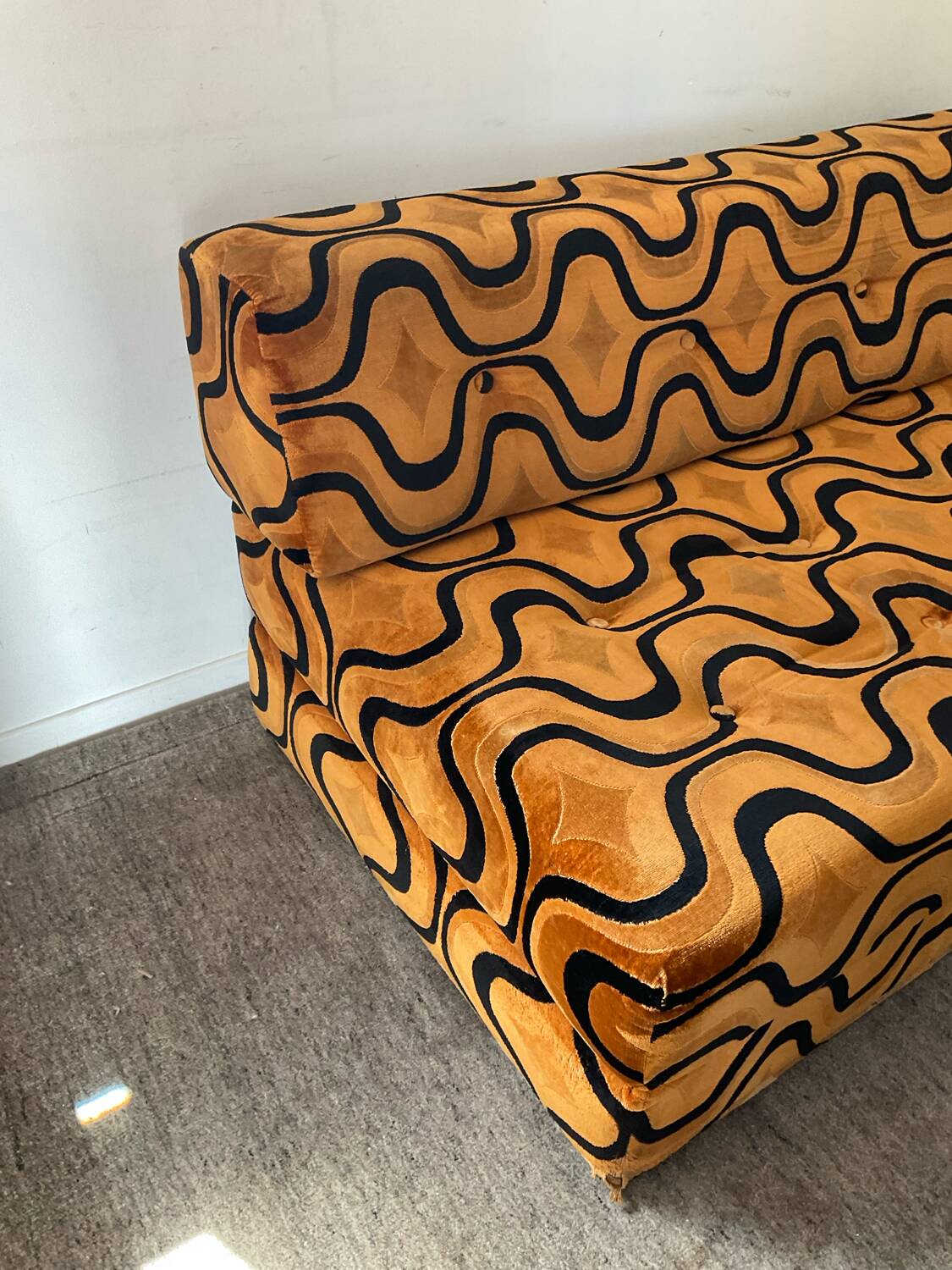Space Age sofa convertible armchair 70s