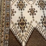 Vintage Persian oriental wool rug