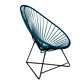 Armchair acapulco original blue ocean brand boqa