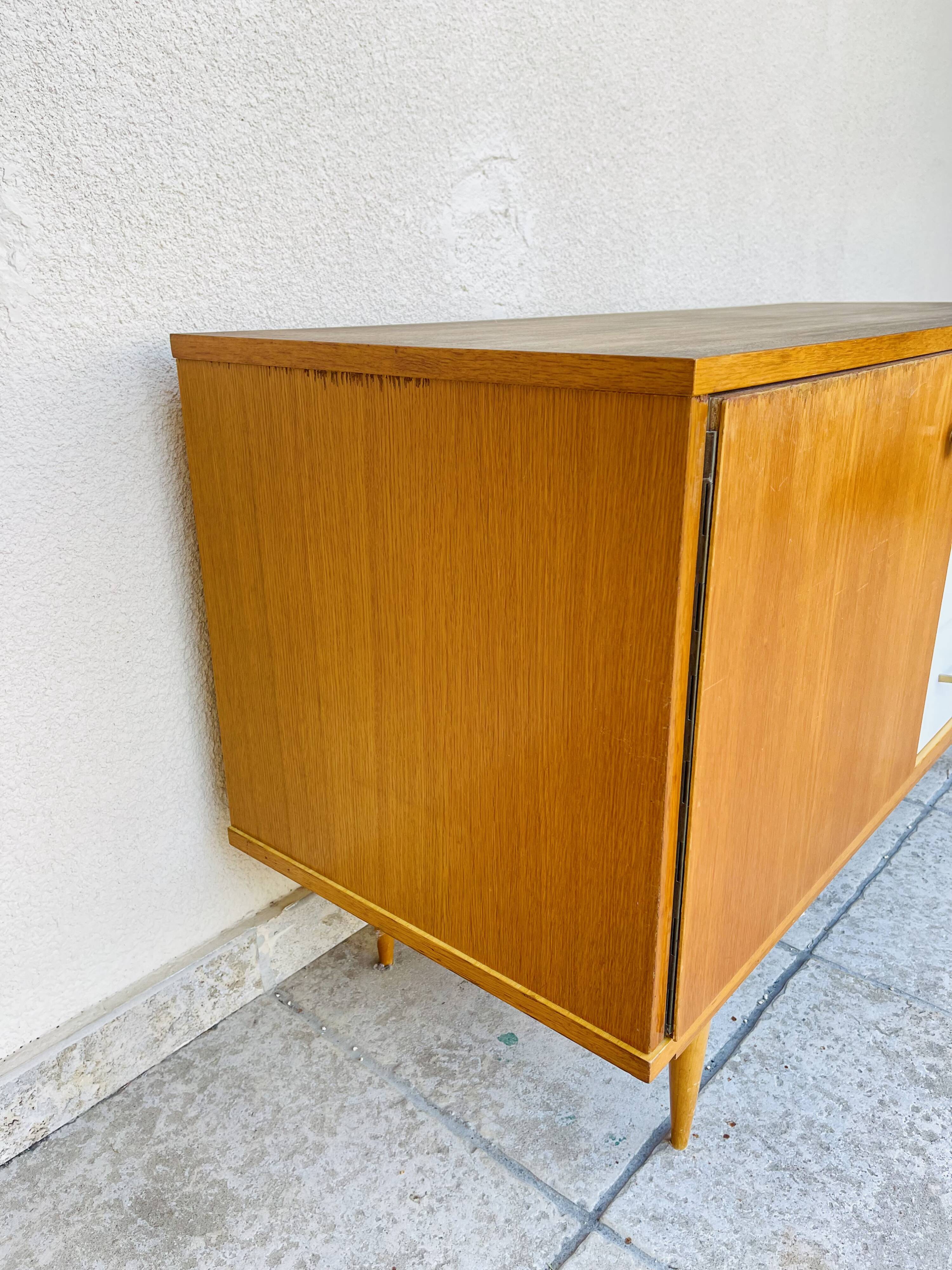 Vintage oak row 1960