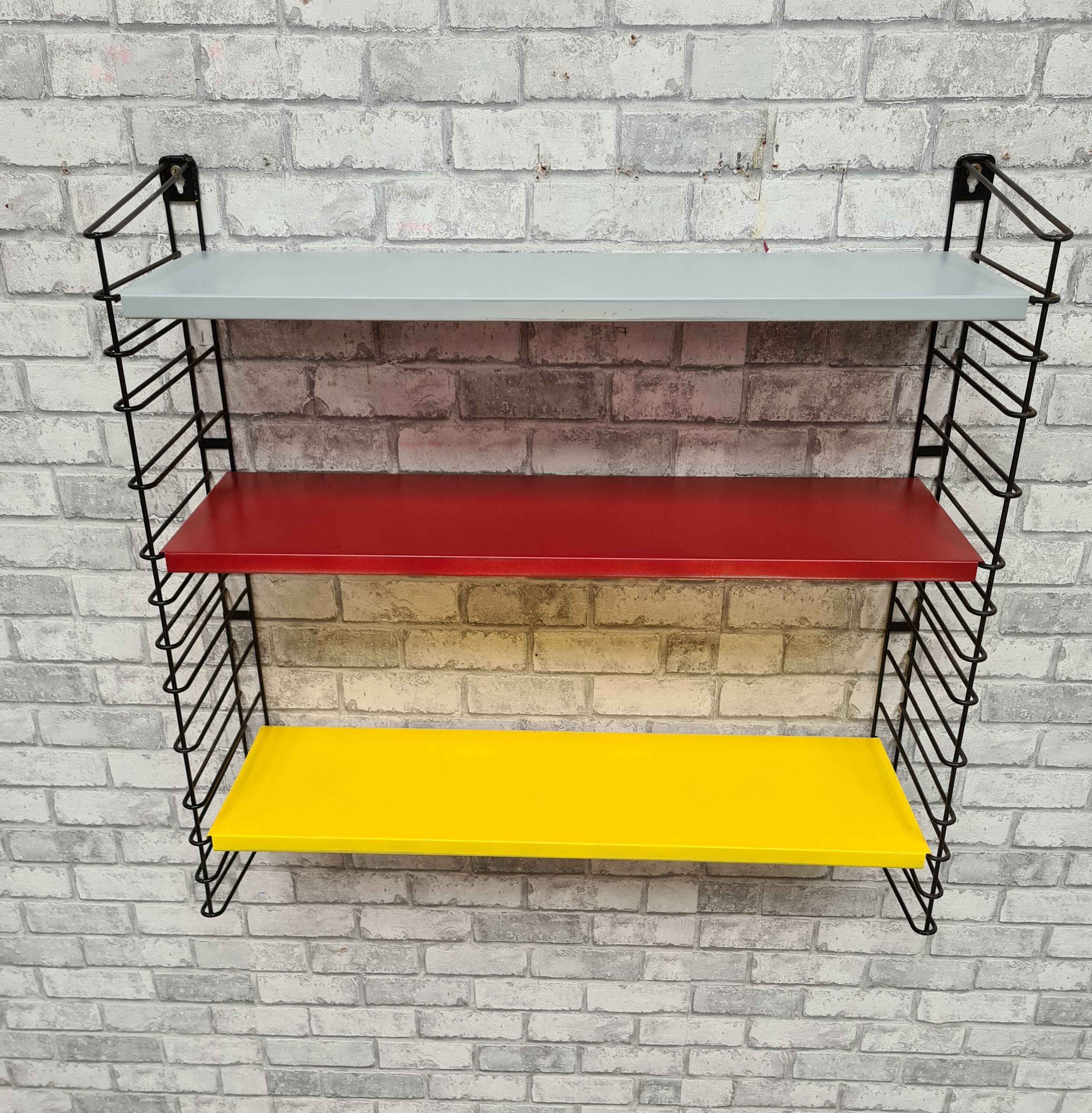 Vintage tomado shelf 1950 design A.Dekker -Old tomado shelf