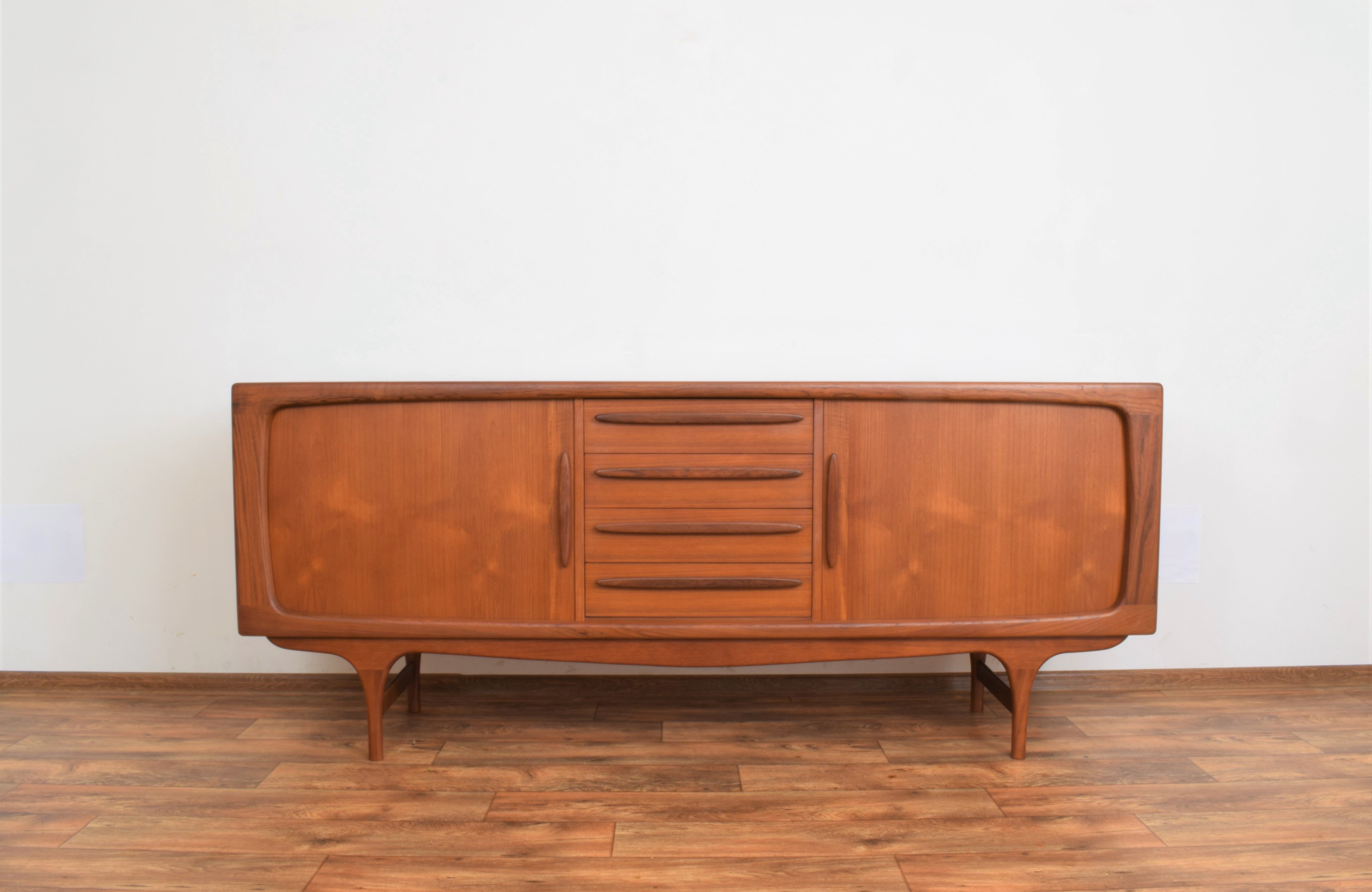 Danish Teak Sideboard by Johannes Andersen for Silkeborg