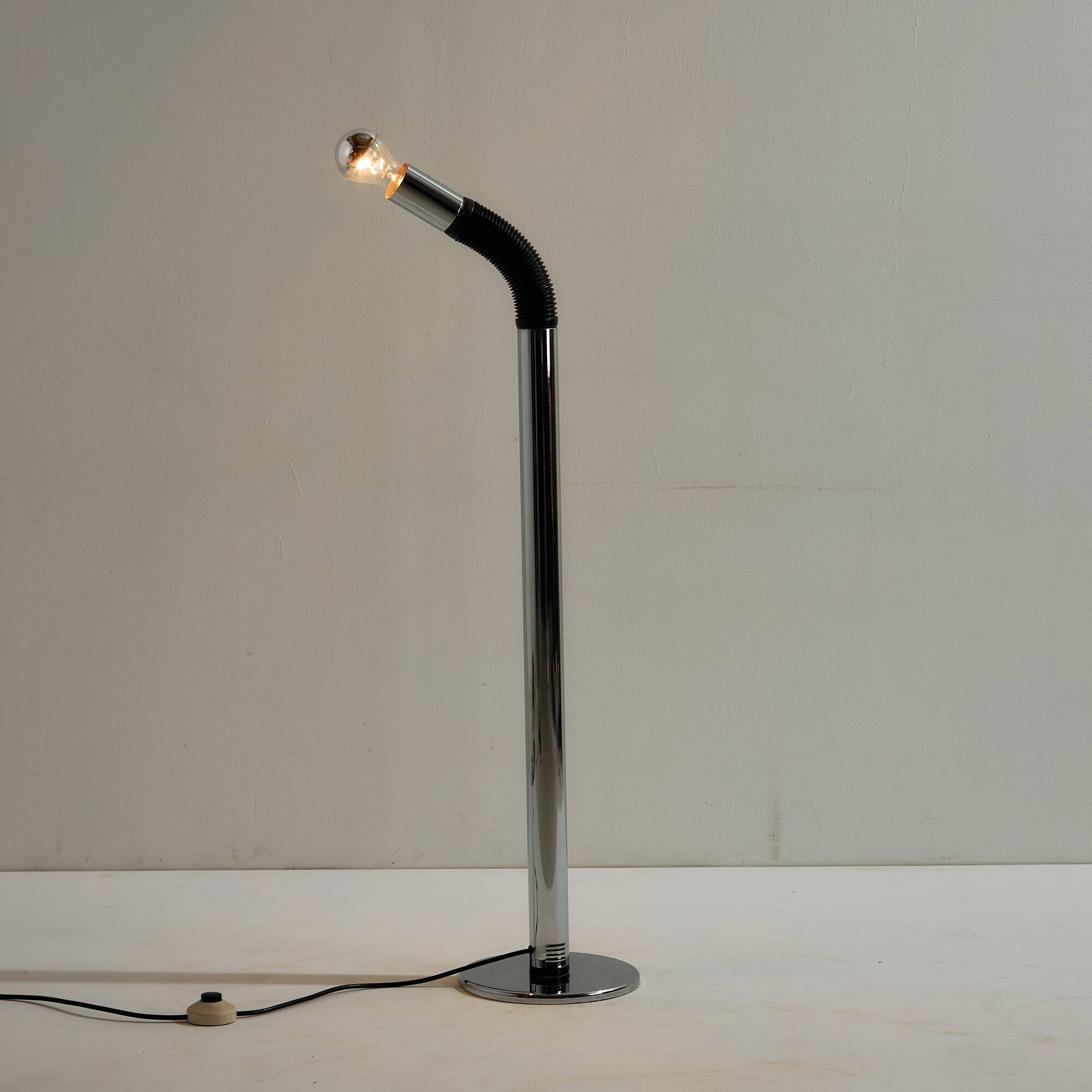Elbow floor lamp by E. Bellini for Targetti Sankey