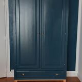 Scandinavian wardrobe wardrobe ganne blue