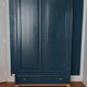 Armoire penderie scandinave bleu ganne