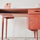 Bureau scandinave en teck années 50 / 60