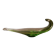 Green gradient Cristal de Bayel pocket bowl