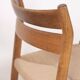 4x Chaise de salle à manger en chêne Børge Mogensen BM1, années 1950, Danemark