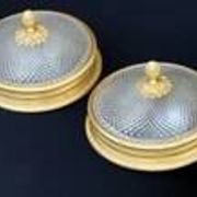 Paire plafonniers sherle wagner