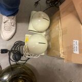 Mid-Century Modern pendant light with Art Deco influence