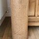Bread hutch in oak wood and canning made in france 50s