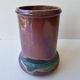 Ancient flamed stoneware vase from Rambervillers