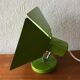 Applique spot articulé métal laqué vert