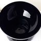 Black glass diabolo vase Nelsson
