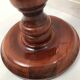 Henri II style column twisted wood