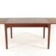 Table à manger rectangulaire extensible en teck de Henning Kjaernulf pour Vejle